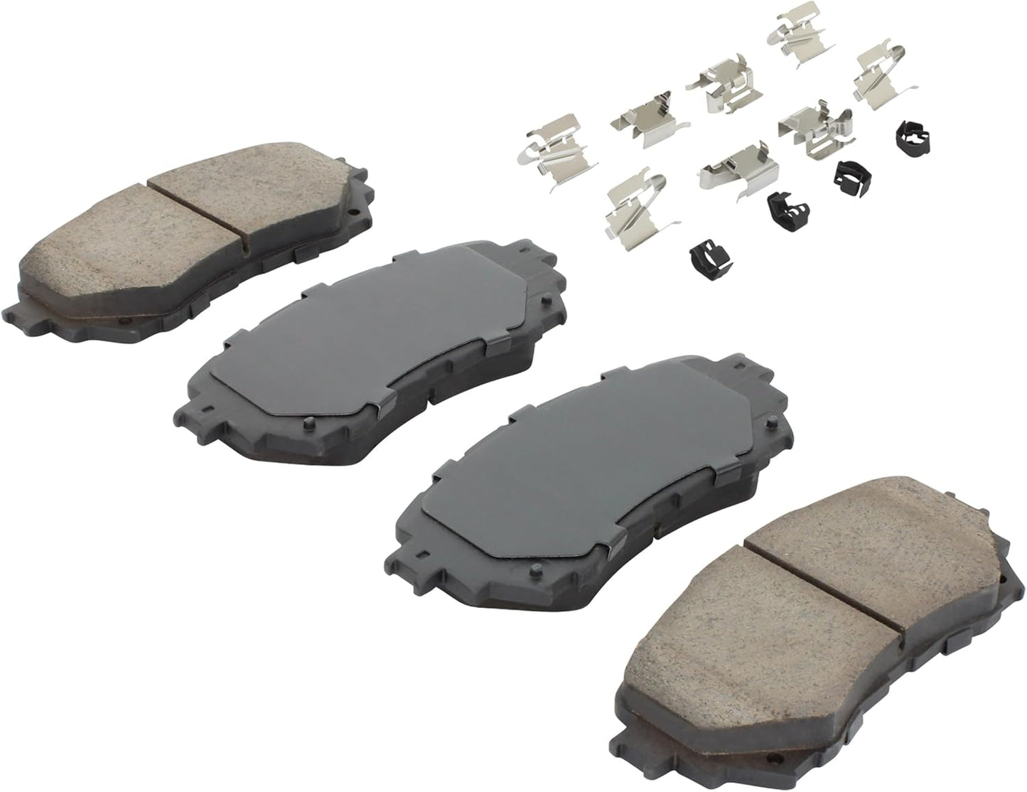 Premium Ceramic Front Brake Pads (1001-1711C) Compatible with Mazda 6 2014-2021