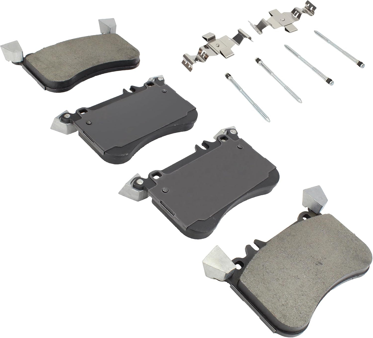 Premium Ceramic Front Brake Pads (1001-1634C) Compatible with Mercedes-Benz CLS550 2018-2012, E550 2014-2012, SLC43 AMG 2020-2017, SLK55 AMG 2016-2012