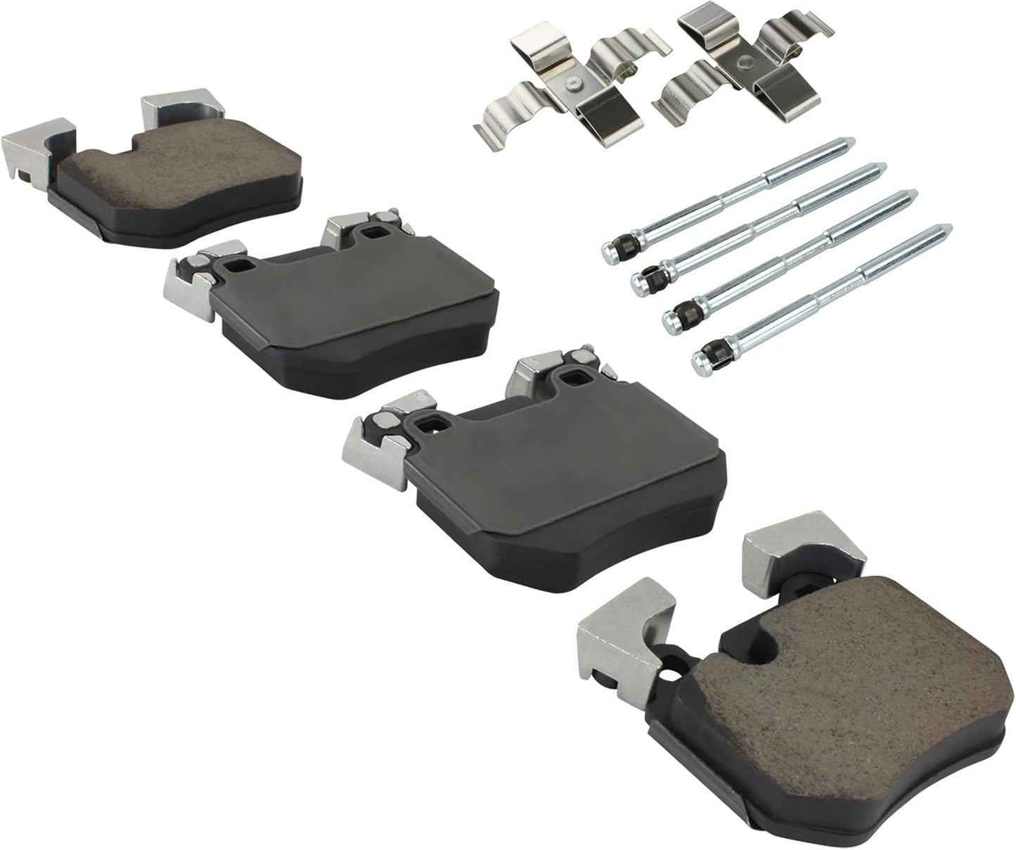 Premium Semi-Metallic Rear Brake Pads (1001-1372M) Replacement for BMW 130i 2010-2009, 135i 2013-2008, 135is 2013, 328i 2013