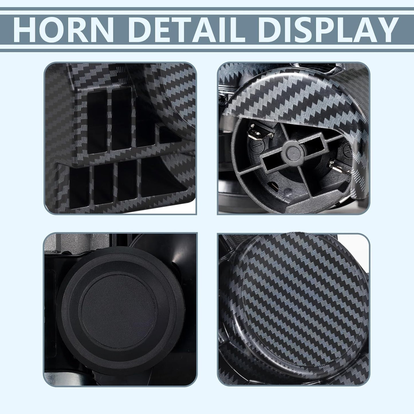 Train Horn Kit for Truck - 150DB Air Horn for Car, Motorcycle, Truck, Boat, & Pickup - 12V Super Loud horns with button, Motorbike-Compatible