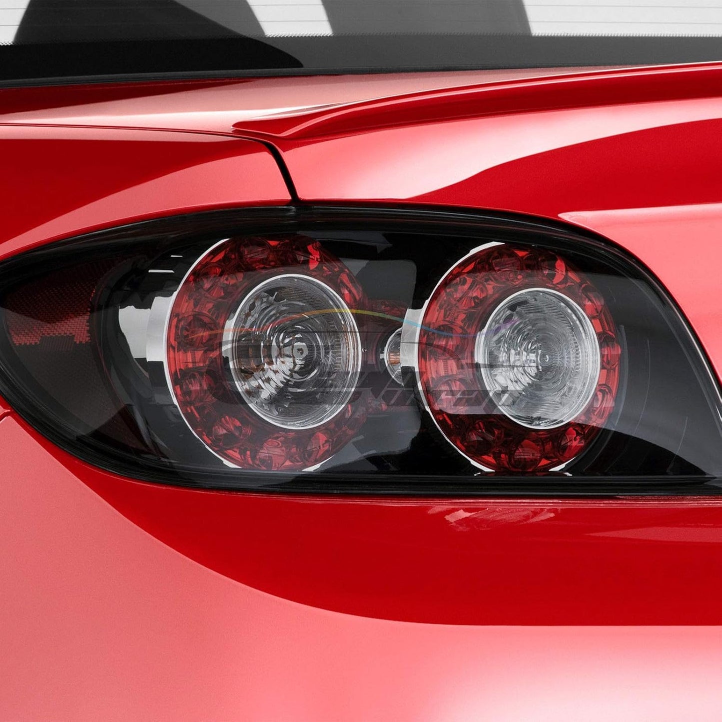 EZAUTO WRAP Free Tool Kit 12"x108" (1FT x 9FT) Glossy Light Black Smoke Headlight Taillight Fog Light Side Marker Vinyl Tint Film Self Adhesive