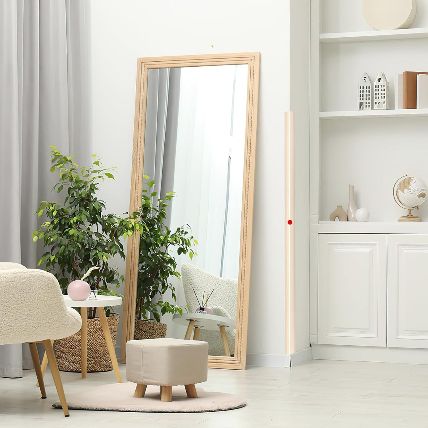 2PCS Wall Corner Protectors Guards - Self Adhesive Corner Protector & Corner Guards for Walls Edge Protection, Easy to Apply - No Tools Needed(Beige, 39.37"x1.18")