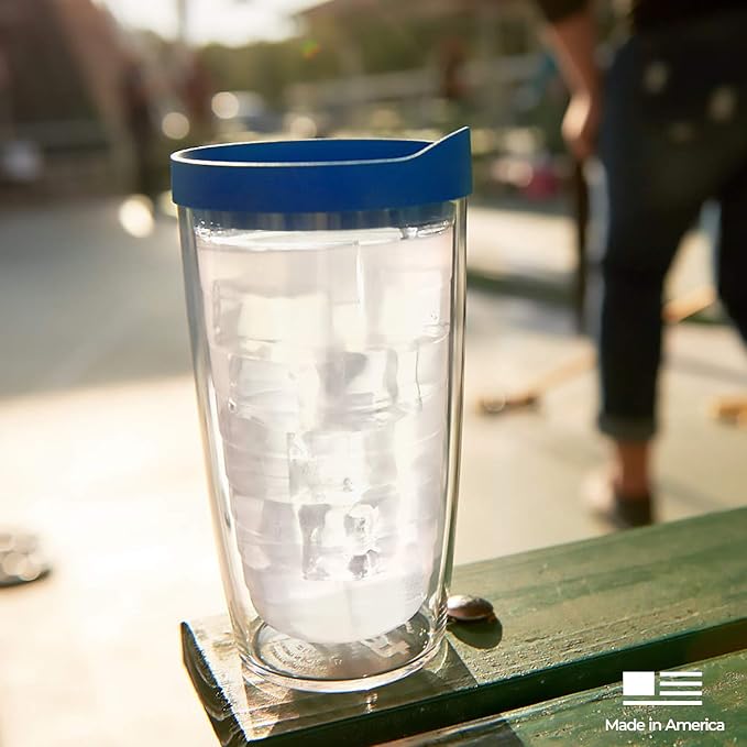 Tervis Butterfly Passion Made in USA Double Walled Insulated Tumbler Travel Cup Keeps Drinks Cold & Hot, 16oz, Classic