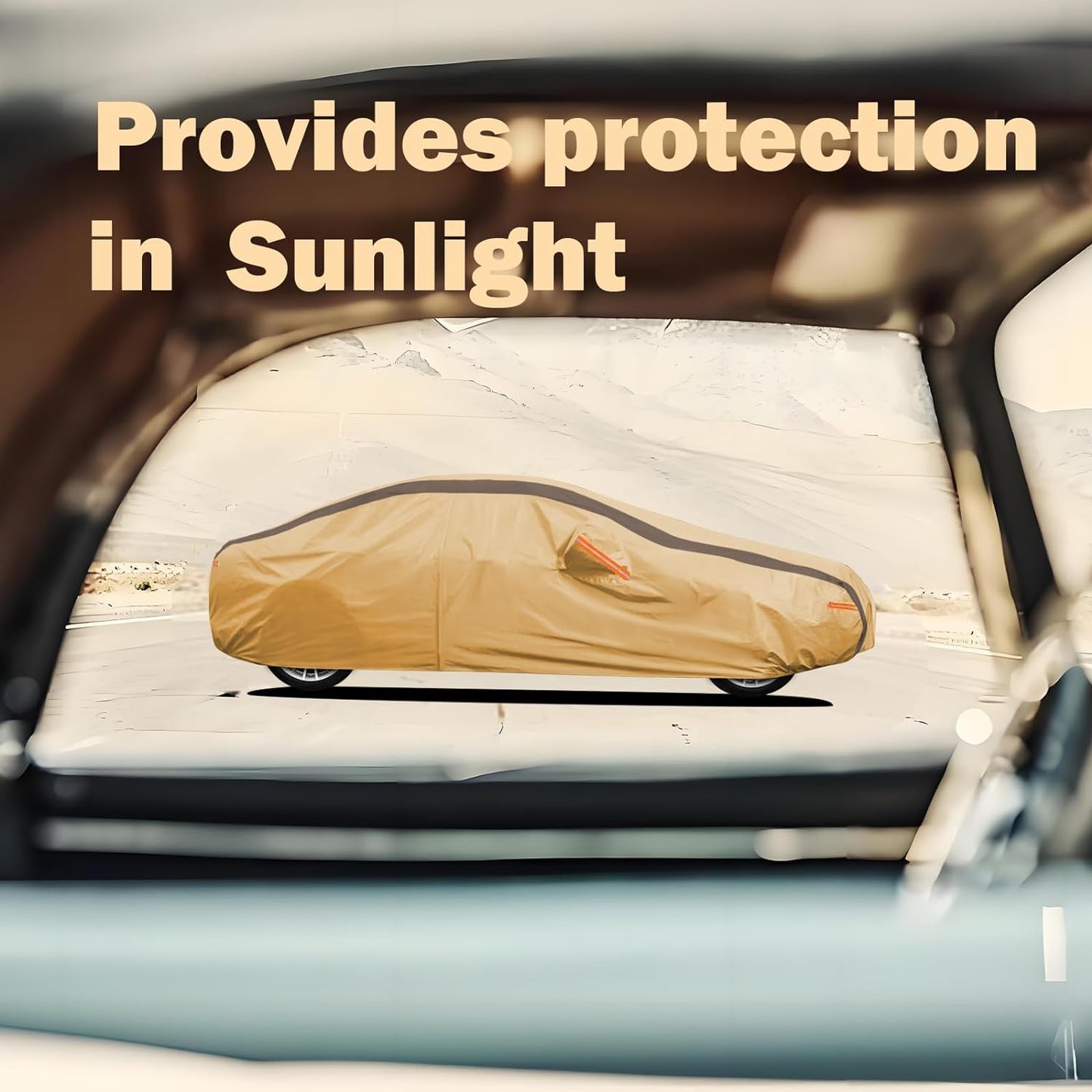 Tacoma Car Cover Waterproof All Weather Compatible with Toyota Tacoma 2005-2024, Outdoor Anti-UV Sun Rain Protection Full Exterior Cover