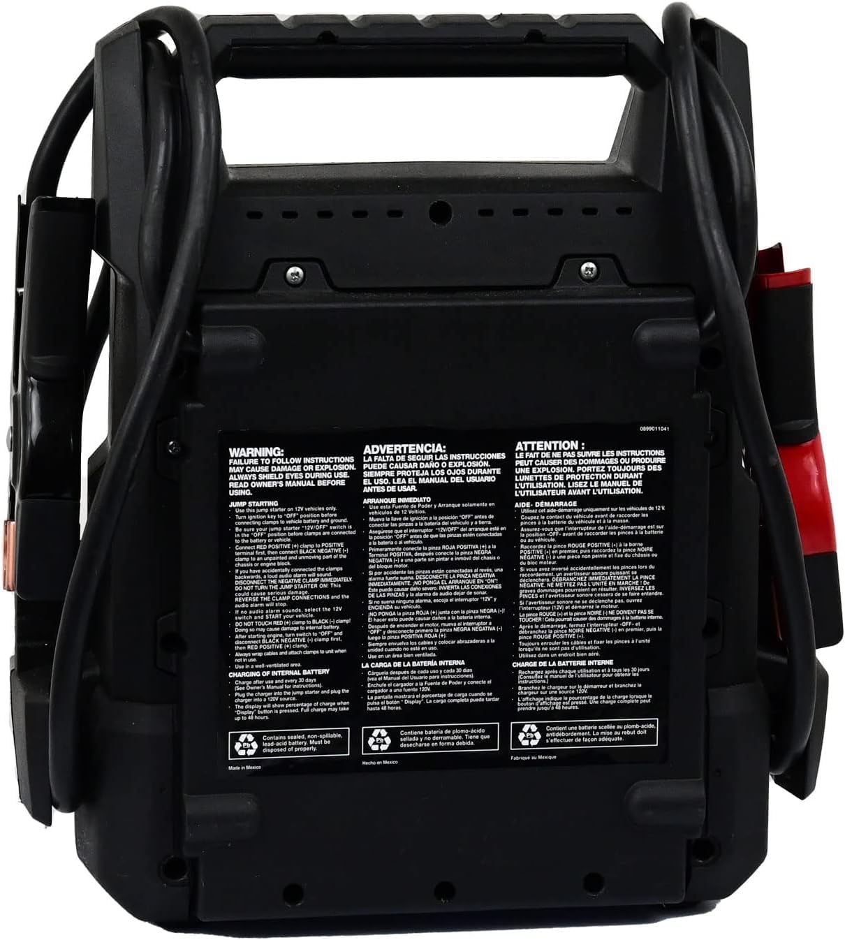 Schumacher Electric DSR ProSeries Car Battery Jump Starter, Maintainer & Portable Power Station - 12V 2400 Peak Amps & 500 Cranking Amps - with DC & USB Charging Ports - DSR158