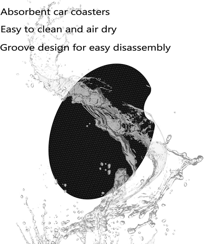 Car Coasters for Cup Holders,2 Pack Brown Camo Wood Duck Car Coasters,2.75" Universal Size Anti Slip Rubber Mat,Automotive Cup Holder Decal Decor Accessories,Gifts for Duck Lovers Women,Men,Mom