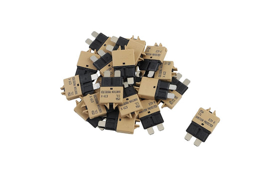 GLOSO Circuit Breakers E39 Manual (T3) Reset Low Profile ATC/ATO (5A - 25 Pack)