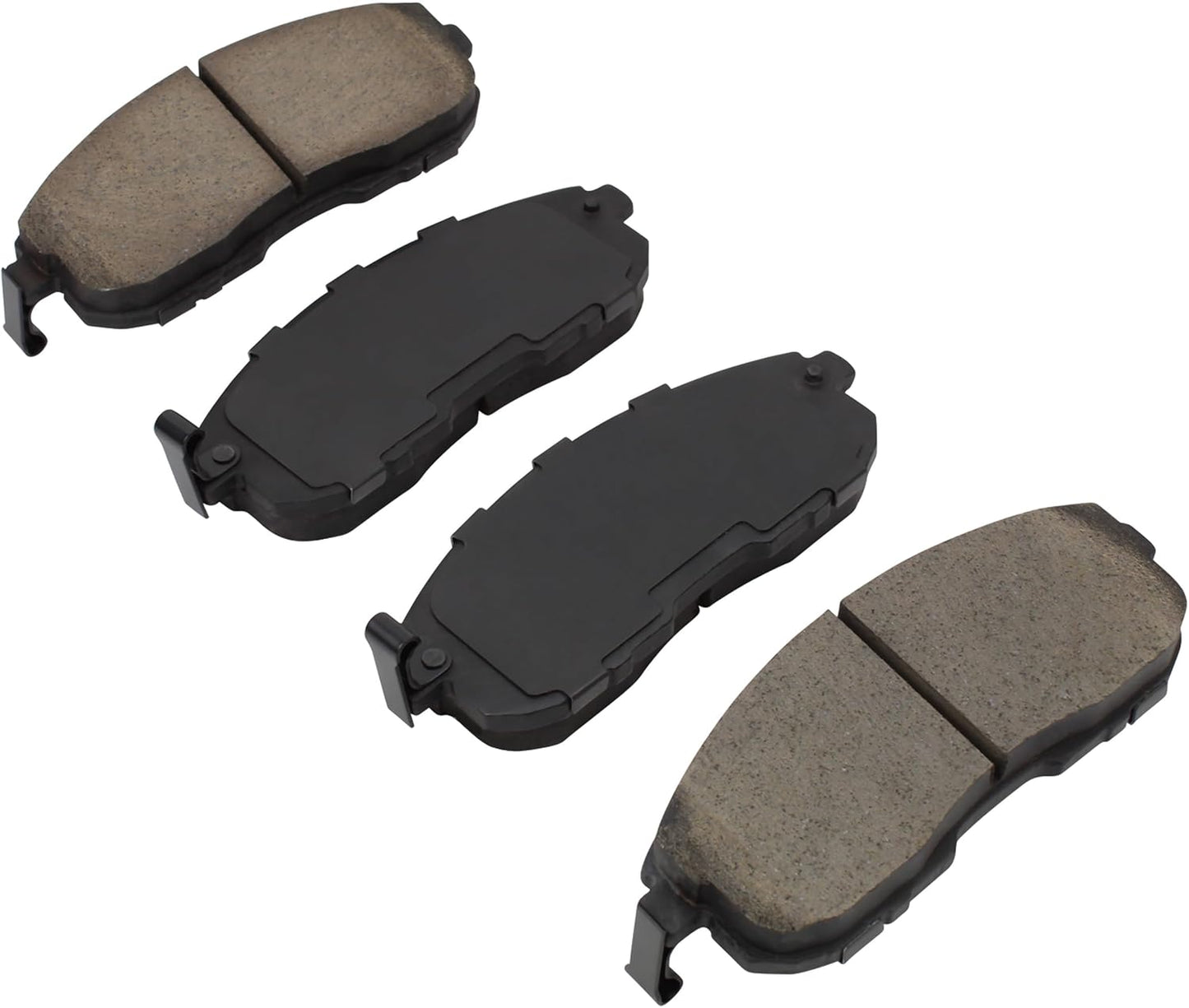 Premium Ceramic Front Brake Pads (1001-0815BC) Replacement for Nissan Altima 2013, Juke 2017-2011, Sentra 2010-2007, Sentra 2019-2017