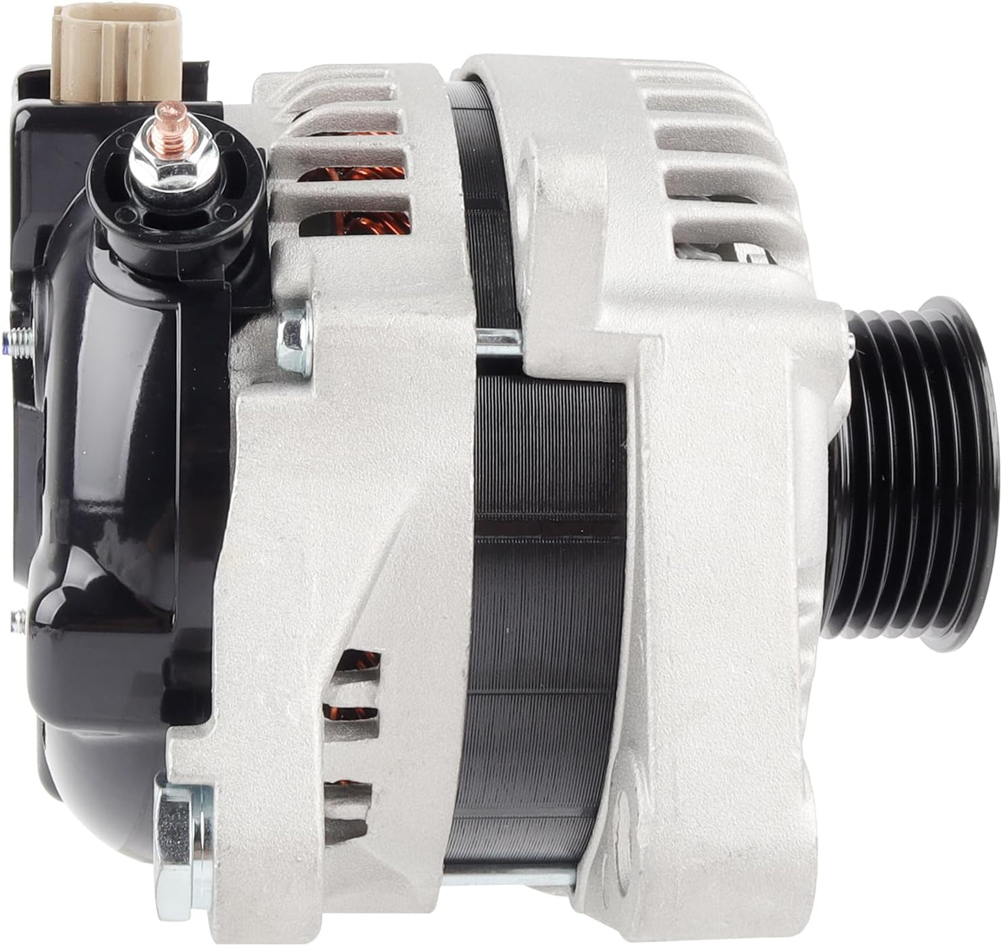 Ezexpreze 11032 New Alternator Compatible for Lexus for RX330 V6 3.3L 2004-2006 for Lexus for ES330 V6 3.3L 2004-2006, 130A High Output Alternator Replaces 104210-4180 104210-4190