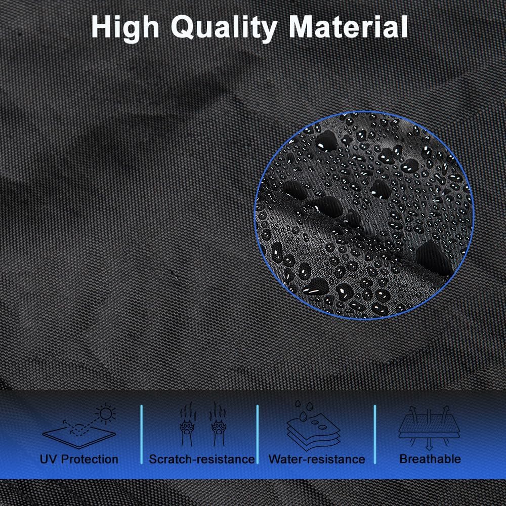 SUV Car Cover Custom Fit for Benz GLC, Waterproof All Weather Full Exterior Cover Rain Snow UV Protection Cover with Door Zipper
