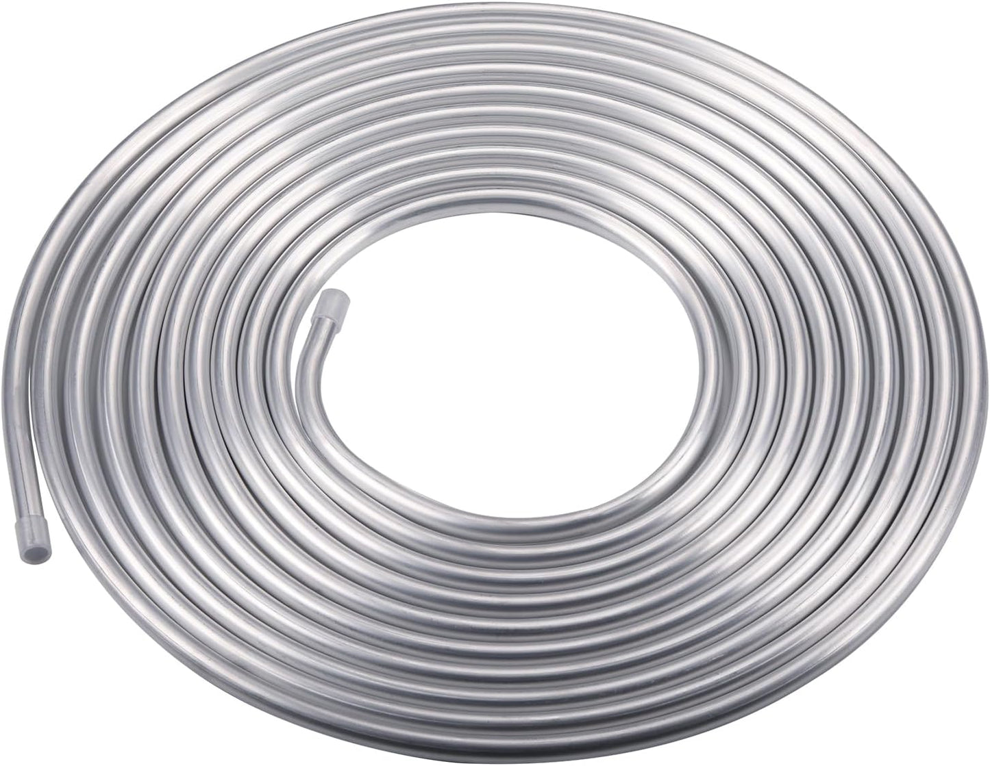 5/8" OD Aluminum Hard Fuel Line Hardline Tube Tubing Coil 10 Feet Roll