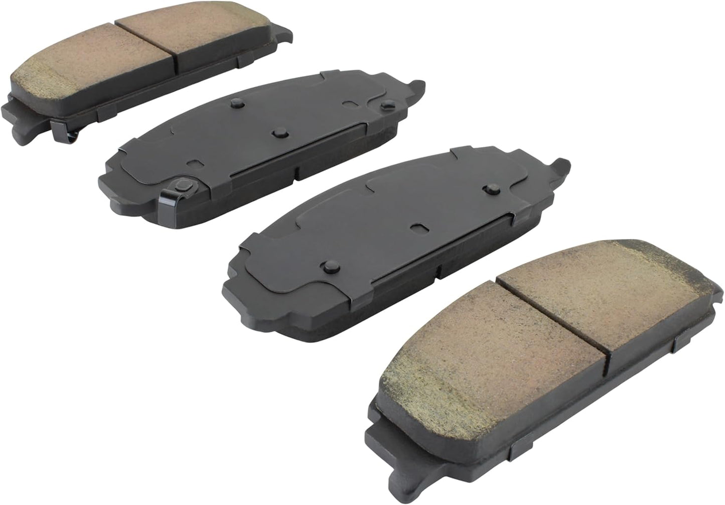 Premium Semi-Metallic Front Brake Pads (1001-1351M) Compatible with Chevrolet Caprice 2011-2012, Pontiac G8 2008-2009