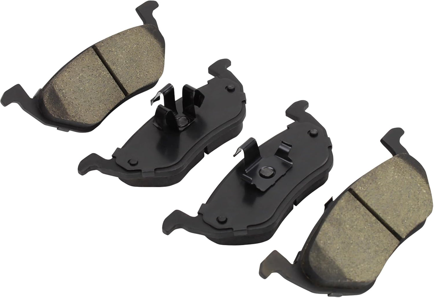 Premium Ceramic Rear Brake Pads (1001-1055C) Compatible with Ford Escape 2005-2008, Mazda Tribute 2005-2008, Mercury Mariner 2005-2008
