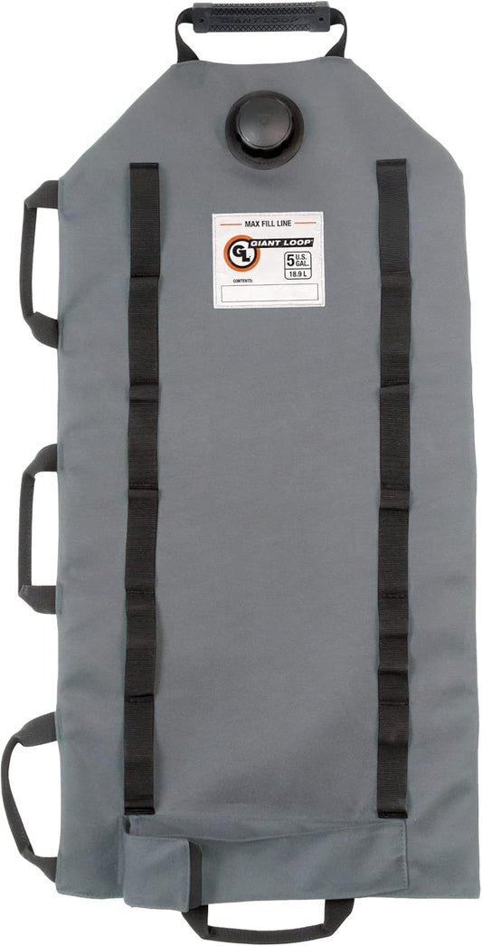 Giant Loop Armadillo Bag, Utility Bladder for Safe Transport and Storage of Powersports and Automotive Fluids, for Motorcycles, UTVs, ATVs, 5-Gallon