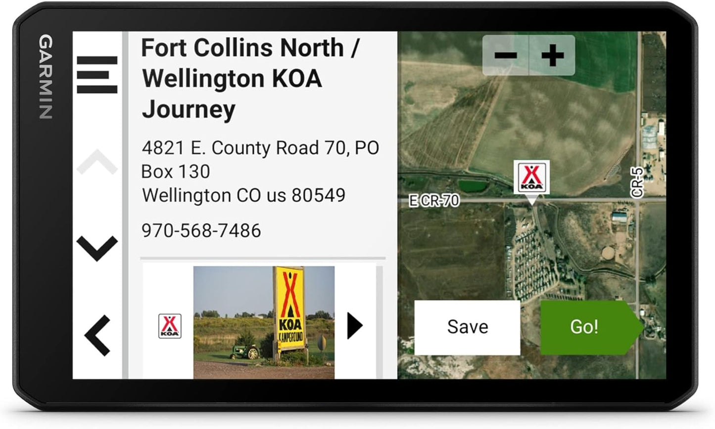 Garmin RV Cam 795, Large, Easy-to-Read 7” GPS RV Navigator, Built-in Dash Cam, Automatic Incident Detection, Custom RV Routing, High-Resolution Birdseye Satellite Imagery