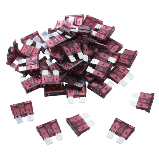 100 Pack Auto Fuses 40 AMP ATC/ATO Standard Regular Fuse Blade 40A Car Truck Boat Marine RV