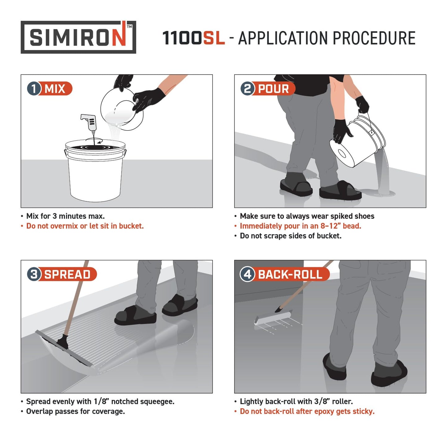 Epoxy Resin Coating 3 Gallon Kit - Sandstone - Standard Cure Speed - for Floors, Counter Tops, Garages & More -100% Solids -2 Components - Self Leveling, Chemical Resistant, Solvent-Free