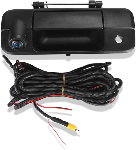 69090-0C051 Rear View Back up Camera Compatible with Toyota Tundra 2007 2008 2009 2010 2011 2012 2013 4.0L V6 / 4.6L 4.7L 5.7L V8 Backup Camera Replace# 81214 86790-34030