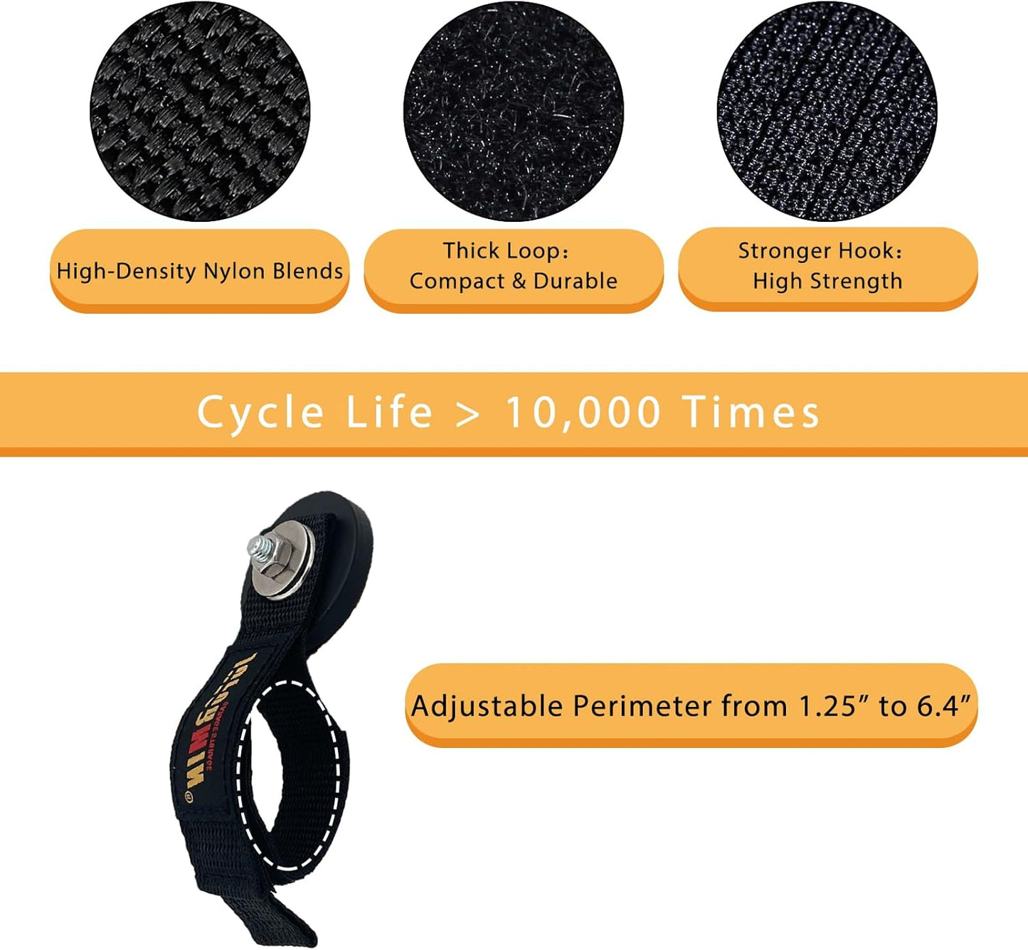 Heavy Duty Magnetic Hook, Magnetic Tool Holder, Magnetic Garage Hooks, Extension Cord Strap for Cable, Rope, Wire Storage in Garage,Workshop,RV,Pick-up(Dia.1.69" Magnet * 4Pcs)