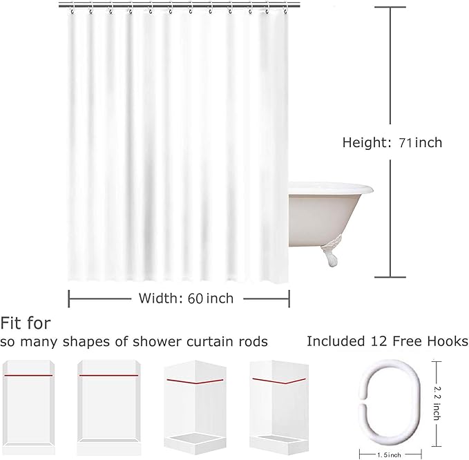 Yookeb Funny Cute Cat Riding Bathroom Shower Curtain Whale Ocean Kids Hilarious Japan Kanagawa Waves Wooden 60W by 71H Inch Polyester Fabric 12 Plastic Hooks Waterproof Decor