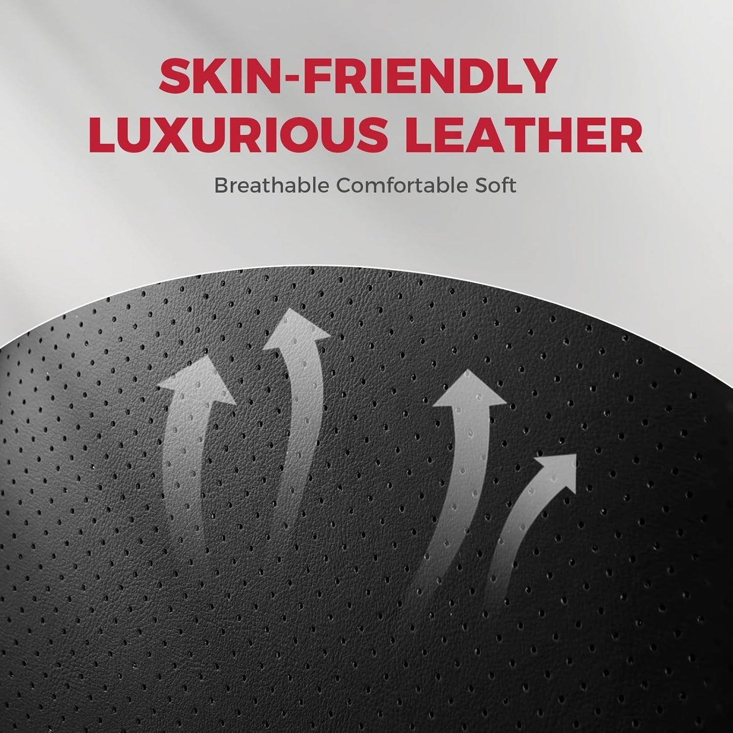 FREESOO Car Seat Covers Front Seats 2PCs,Waterproof Automotive Seat Covers, Leather Cars Interior Covers, Seats Protection Universal fit Babies & Adult (Black)