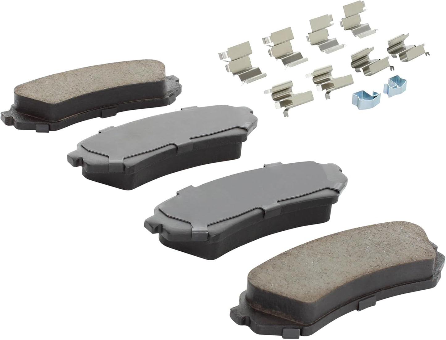 Premium Ceramic Rear Brake Pads (1001-0773C) Compatible with Lexus LX470 1998-2007, Toyota Land Cruiser 1998-2007