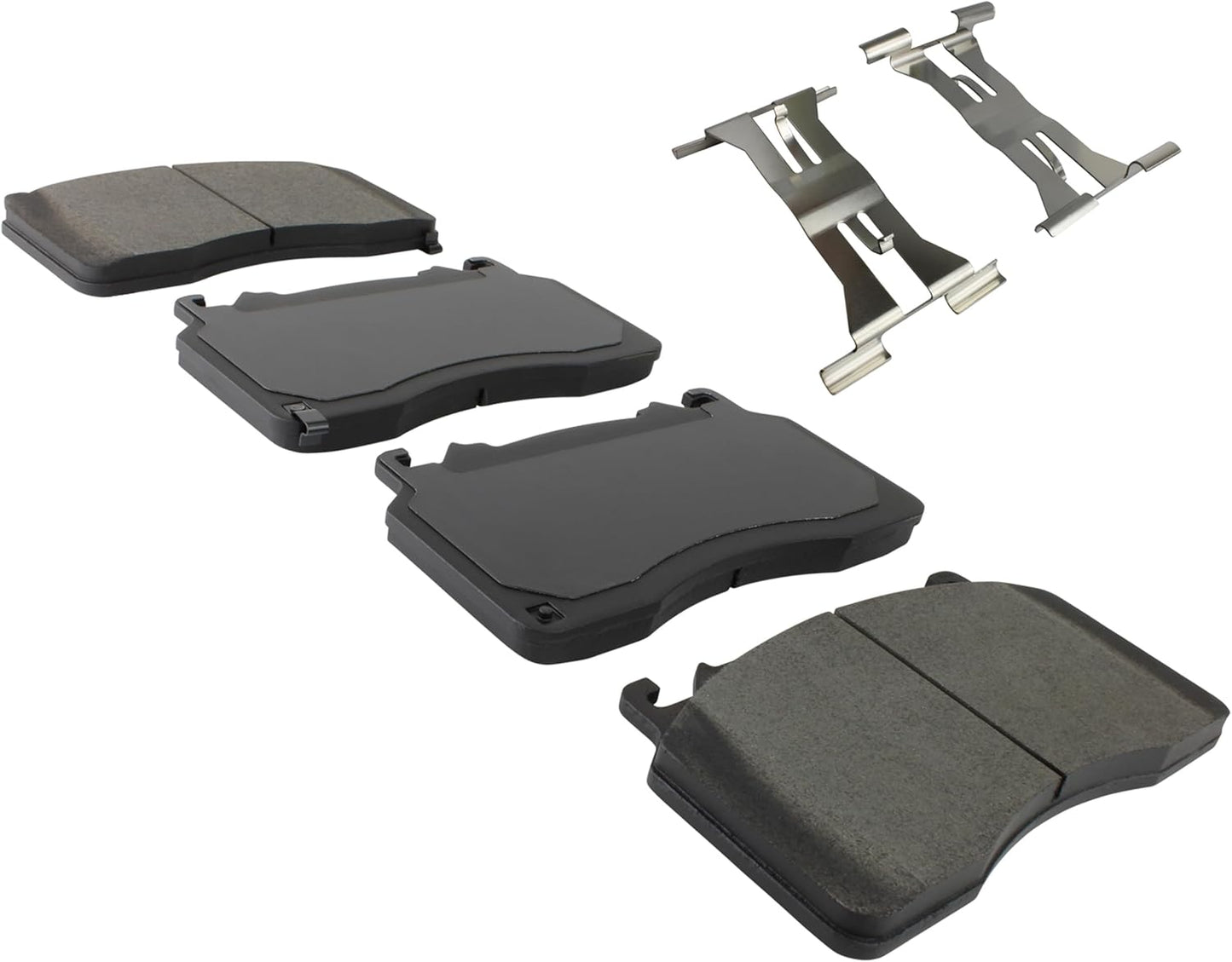 Premium Semi-Metallic Front Brake Pads (1001-2267M) Compatible with Ford Mustang 2020-2022