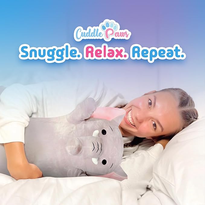 Stuffed Animal Elephant Body Pillow – Soft Plush Toy & Throw Pillow for Kids, Large (47 Inches), Soft Plushies Stuff Gift for Boys/Girls