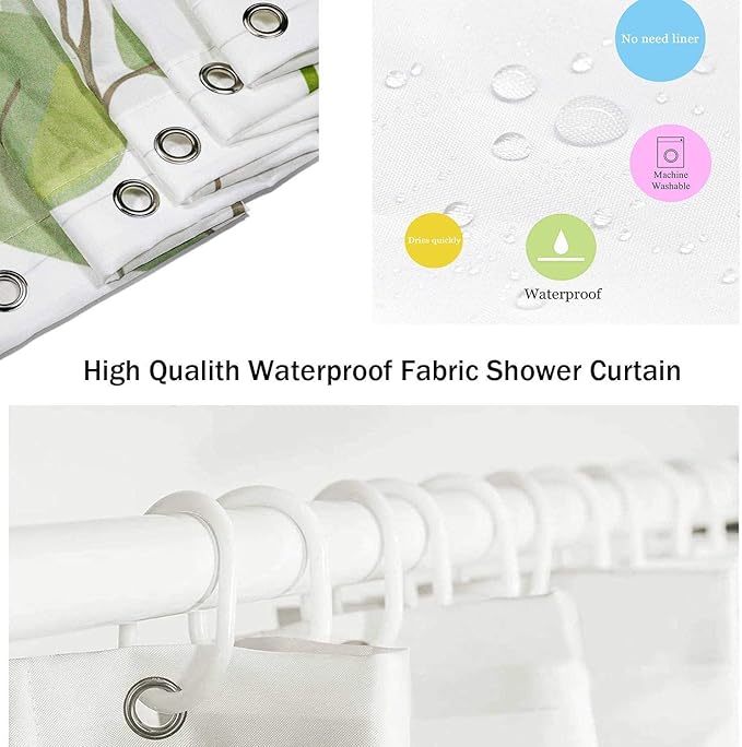 65x72inch Colorful Cartoon Dog and Cat Pawprints Kids' Shower Curtain Cute Animal Lovely Pet Puppy Cat Claw Prints Bath Curtain for Children Baby Bathroom Decor Fabric Polyester with Hooks