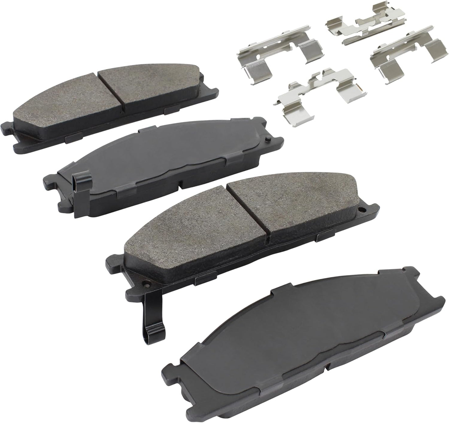 Premium Semi-Metallic Front Brake Pads (1001-0333M) Compatible with 1986-2016 Nissan/Subaru (D21/Frontier/NP300/Pathfinder/Pickup/SVX/Urvan/Van & More)