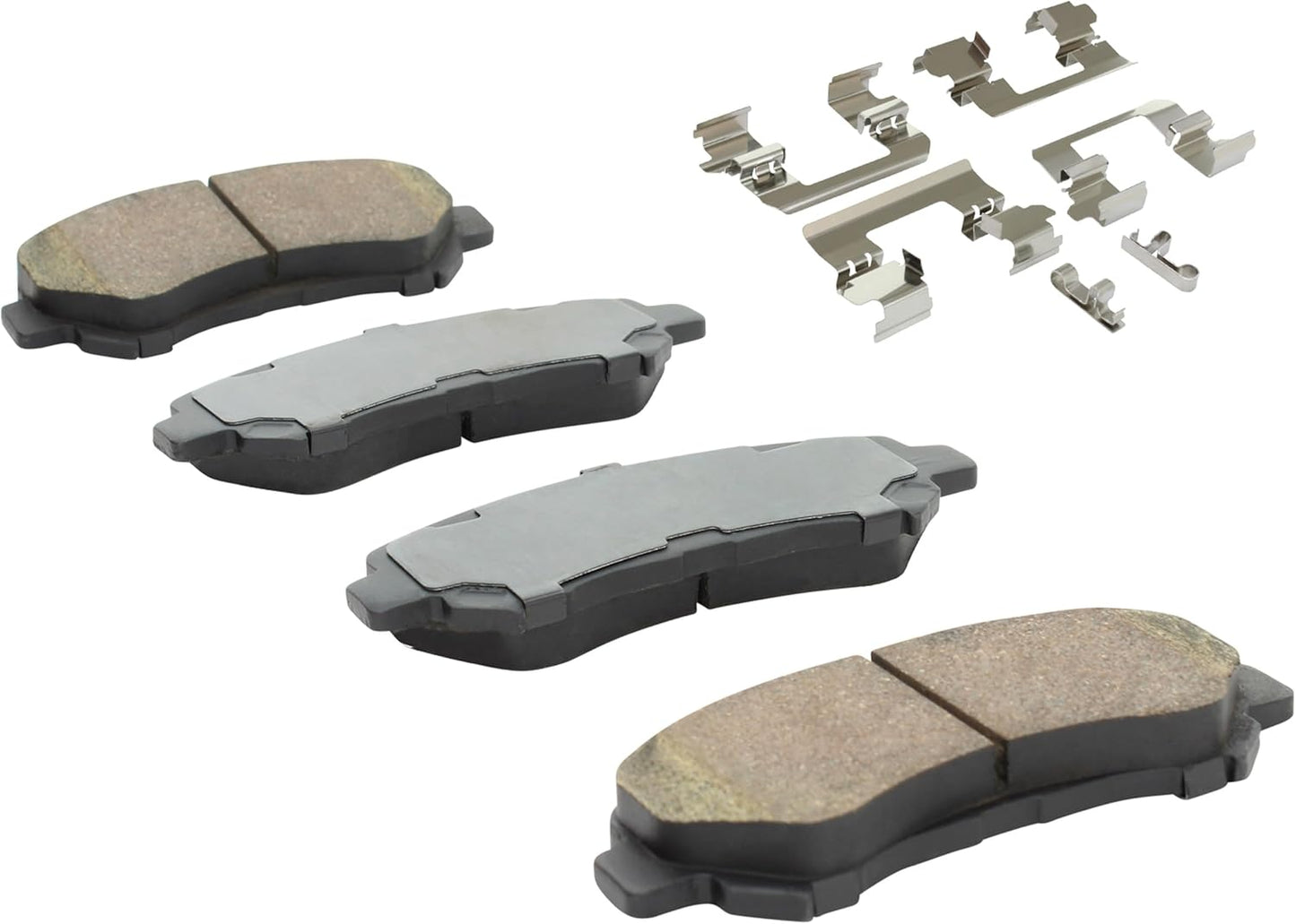 Premium Semi-Metallic Front Brake Pads (1001-1338M) Compatible with Nissan Rogue 2013-2008, X-Trail 2013-2008, X-Trail 2016 & More