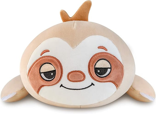 Sloth Plush, Soft Plush Pillow Sloth Stuffed Animal, Cute Plushies Toy Gifts for Kids & Adults