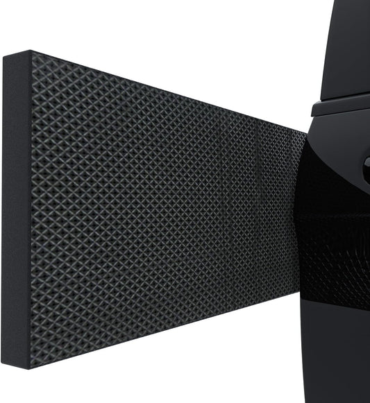 GWP02S Garage Wall Protector Car Door Protectors, Garage Accessories, Parking Stopper for Garage, Tool-Free, Designed in Germany (2-Pack Black)