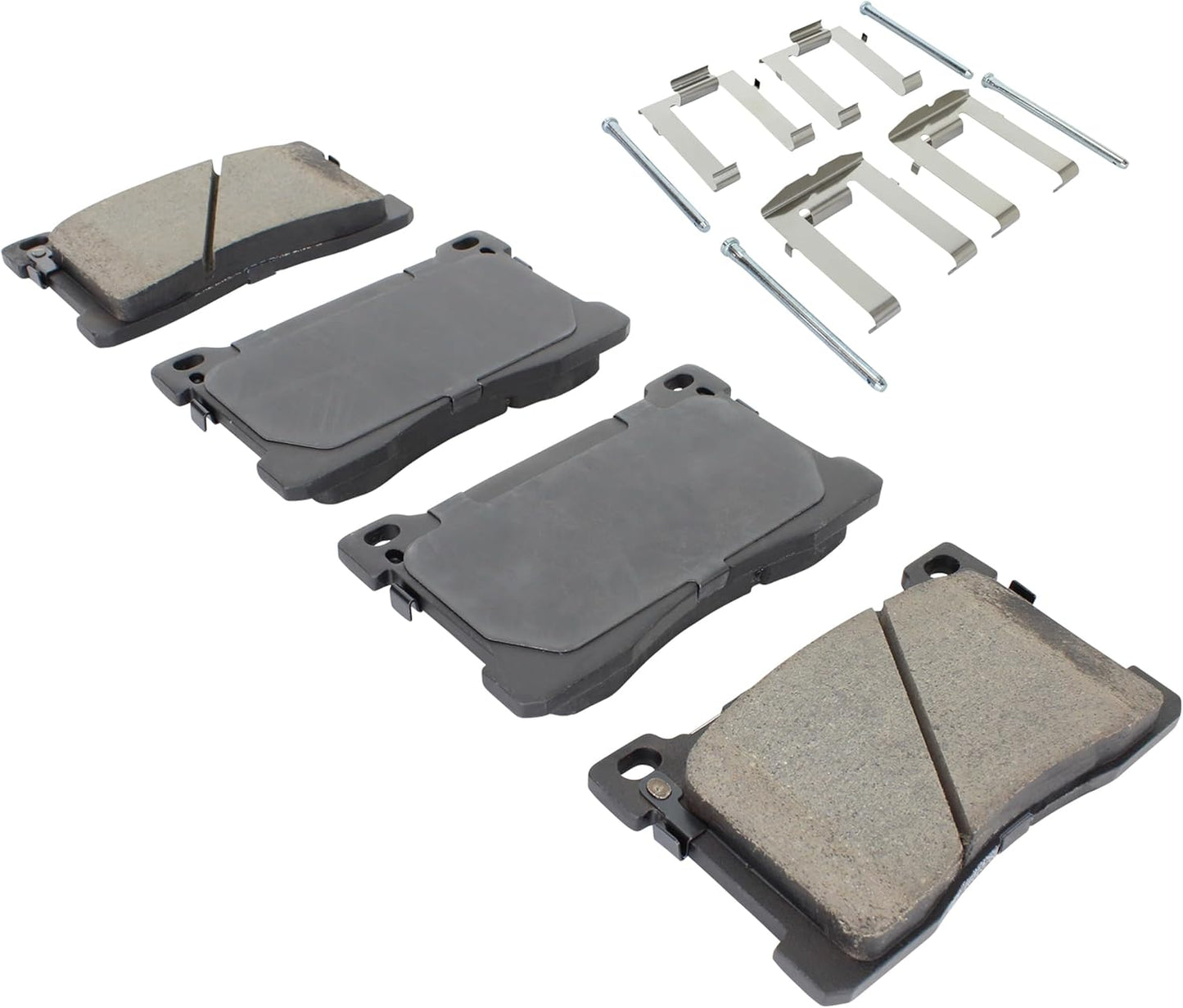 Premium Ceramic Front Brake Pads (1001-1576C) Compatible with Hyundai Equus 2012-2016, Kia K900 2015-2017