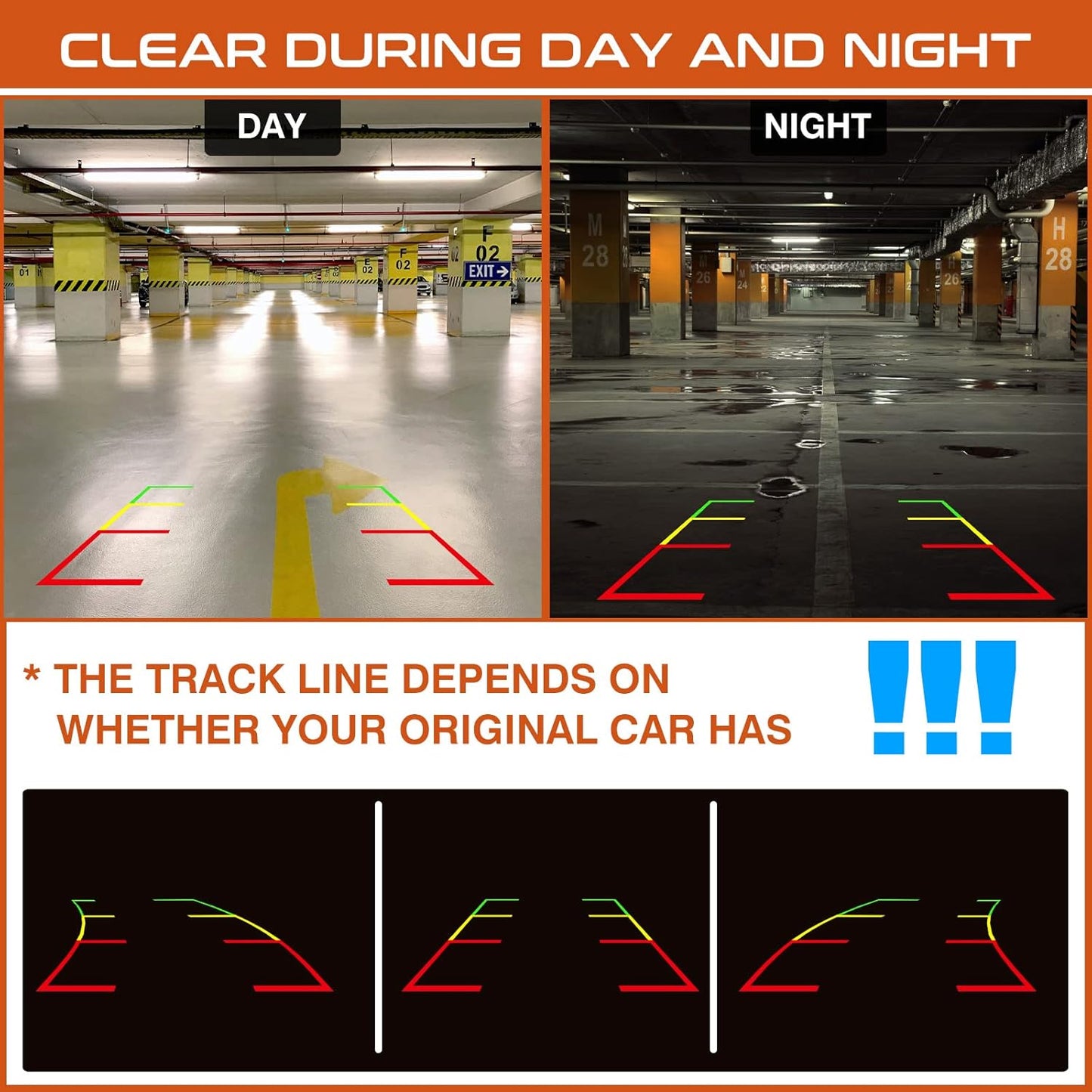 Rear View Backup Camera Compatible with Honda Pilot 2012 2013 2014 2015 Reversing Park Assist Backup Camera Replaces 39530SZAA01 39530-SZA-A01