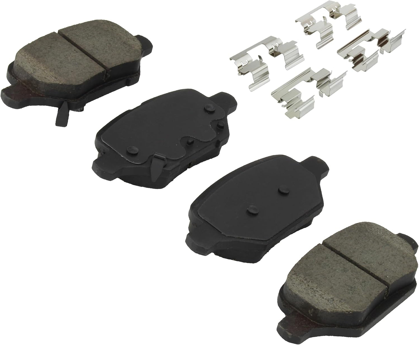 Premium Ceramic Rear Brake Pads (1001-2168C) Compatible with Buick Encore 2018-2022, Chevrolet Trax 2018-2022