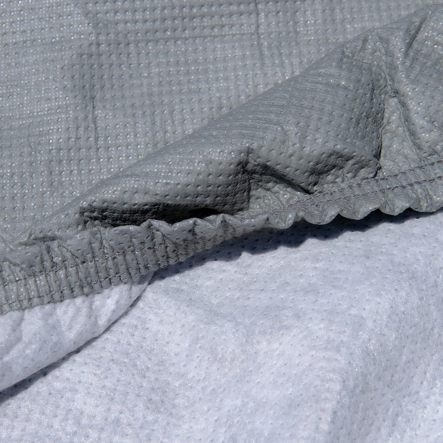 5 Layer Car Cover for Cadillac Eldorado 1987 1988 1989 1990 Coupe 2-Door Semi Custom Fit Full Coverage Heavy Duty All Weather Protection Breathable Dust Wind Shield