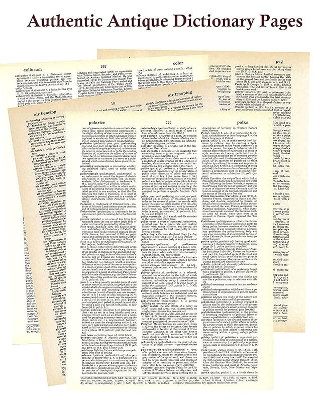 Black Elephant Dictionary Art Print - Inspirational Quotes Upcycled Vintage Wall Decor Dictionary Book Page Art - Handmade Animal Decor Gift - Unframed