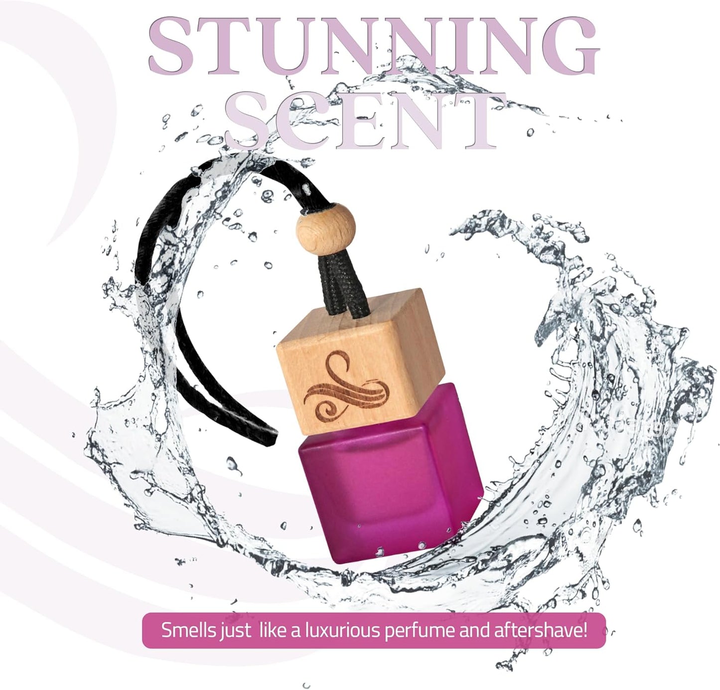 Alien Car Air Freshener for Women | Perfume Style Freshener with Vent Clip | Strong Air Freshener with Odour Eliminating Technology | Car Fresheners for Women by Perfa