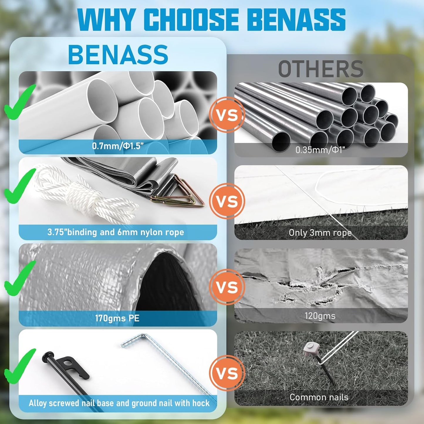 10x20 Carport Canopy, Heavy Duty Car Port, Portable Car Ports Garage with 2 Roll-Up Zipper Drive Through Doors, Grey