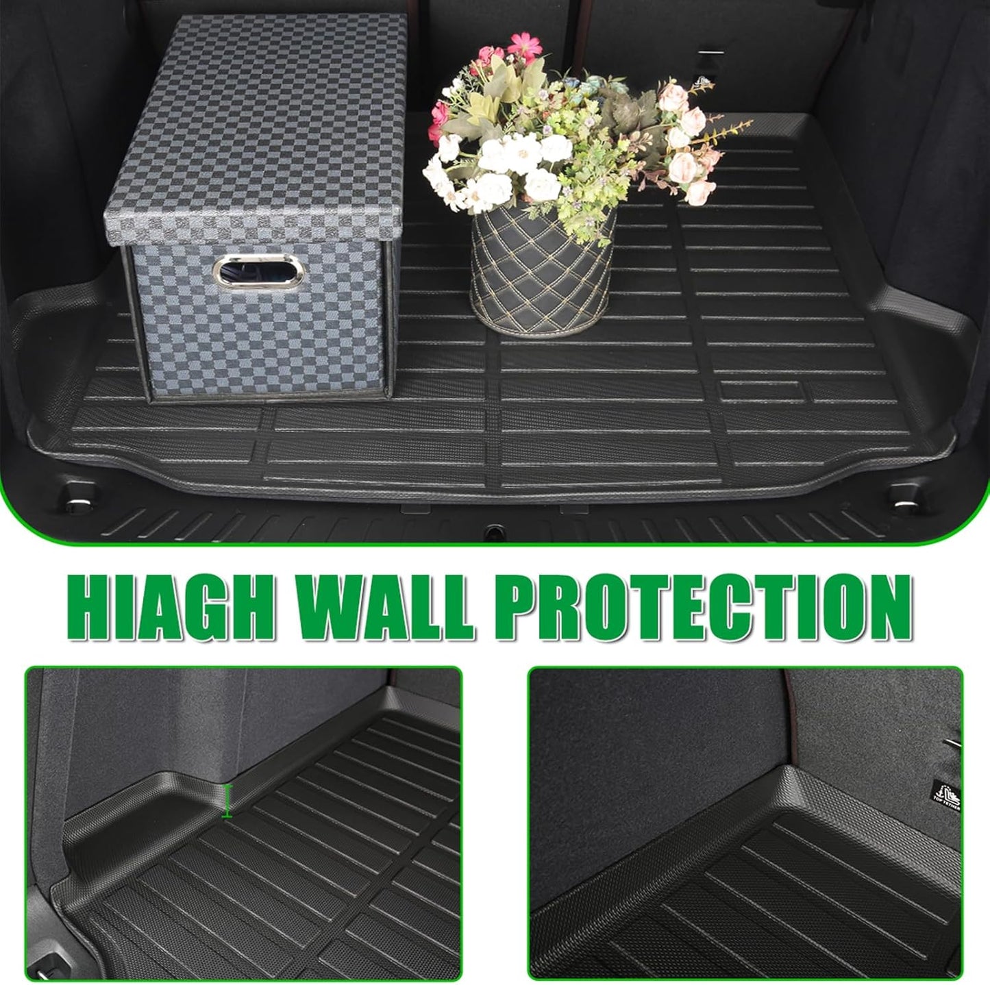 for Mazda CX-50 (Not Hybrid) Floor Mats 2023 2024 2025 Car Mats for Mazda CX50 Accessories All Weather Floor Mats Cargo Liner 2023-2025