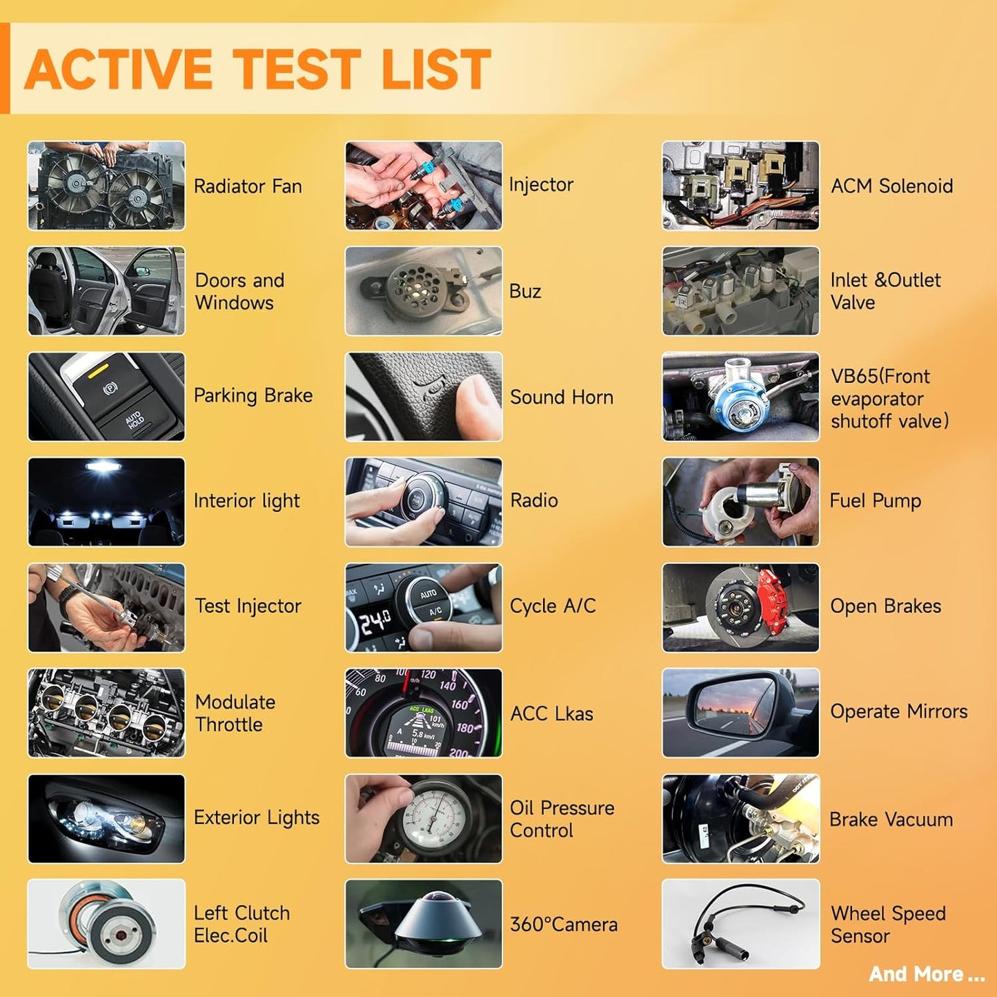 2025 FOXWELL Scanner NT809BT Bidirectional Scan Tool, All System OBD2 Scanner Diagnostic Tool, Car Code Reader with 30 Resets, Car Diagnostic Scanner for All cars, Wireless Automotive Diagnostic Tools