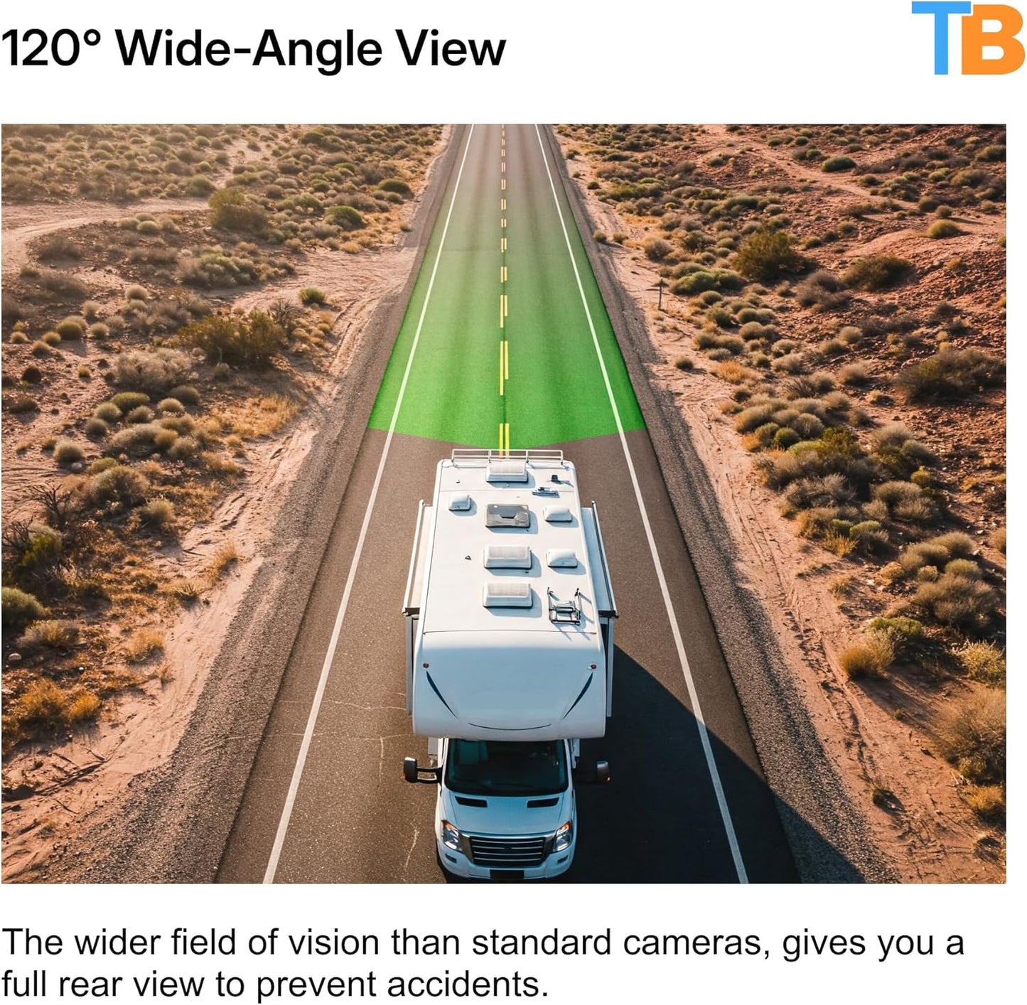 7” HD License Plate Backup Camera with a Monitor– Wired for No Interference, 120° Wide-Angle, Weatherproof, Night Vision – American-Based, 1-Year Warranty