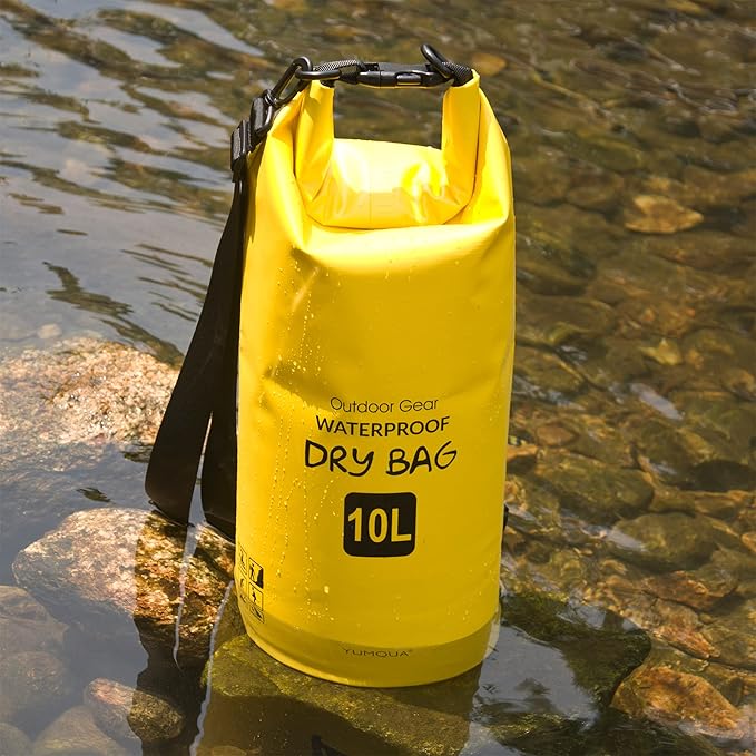 Waterproof Dry Bag Backpack 5L/10L/20L/30L/40L, Roll Top Floating Waterproof Storage Bags for Kayaking, Boating, Swimming, Hiking, Camping and Fishing