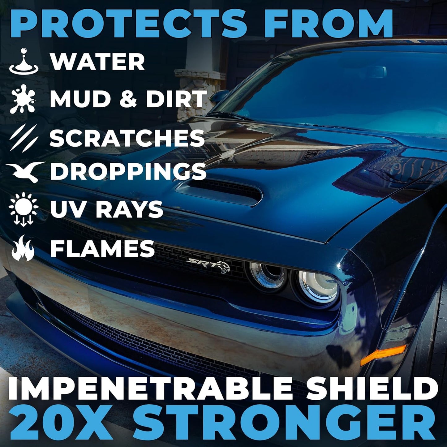 Flowgenix™ Waterless Car Wash Spray - Grand Finale - Motorcycle Cleaner & Car Wax Spray Polish (8 oz) - Ceramic Coating - Incl. 2 Microfiber Towels - Quick Detailer Spray to Make Your Vehicle Shine