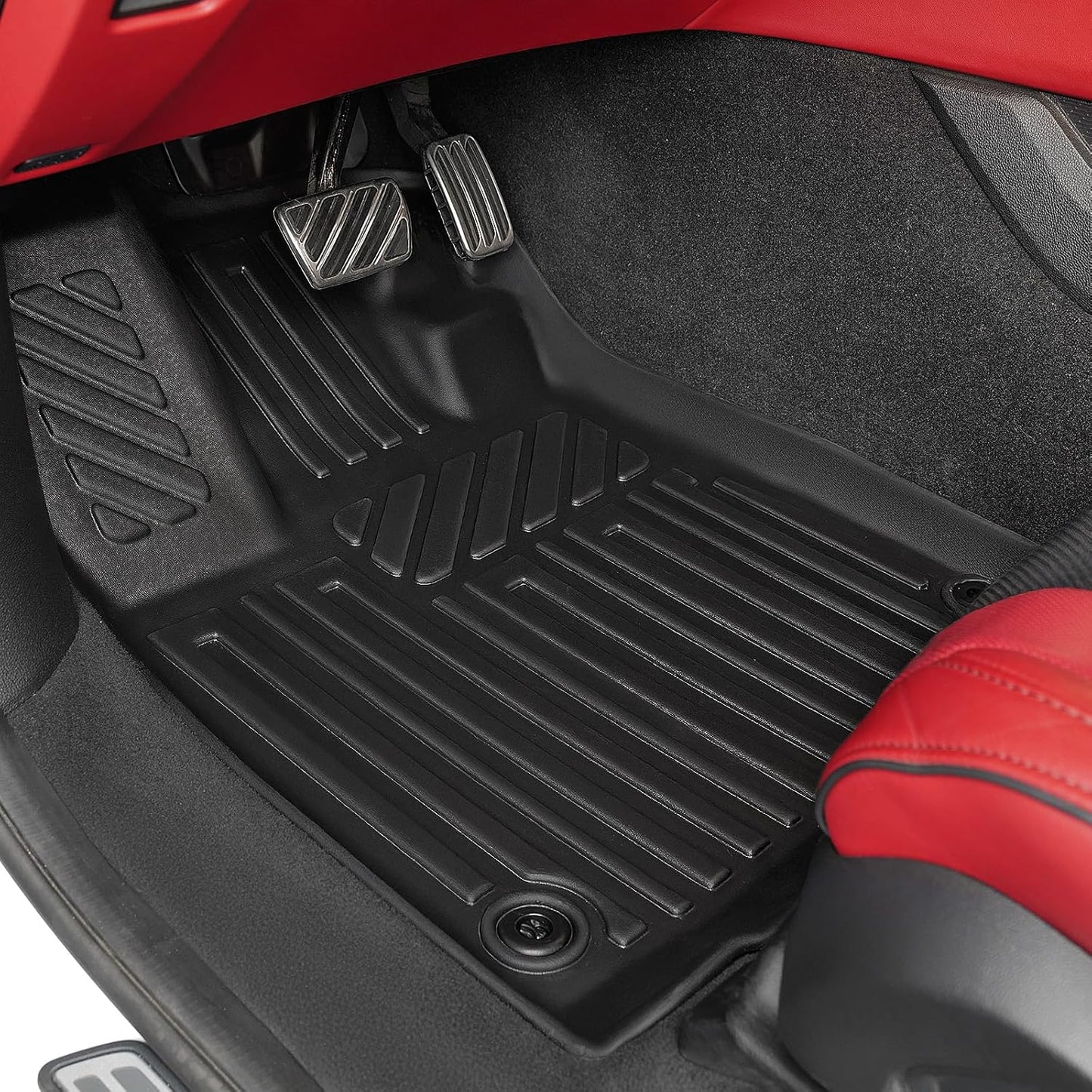 GALVAGNIATE Floor Mats Cargo Liner for 2022-2024 2025 Acura MDX, All Weather TPE 2-in-1 Cargo Mat with Backrest Mat for MDX Accessories