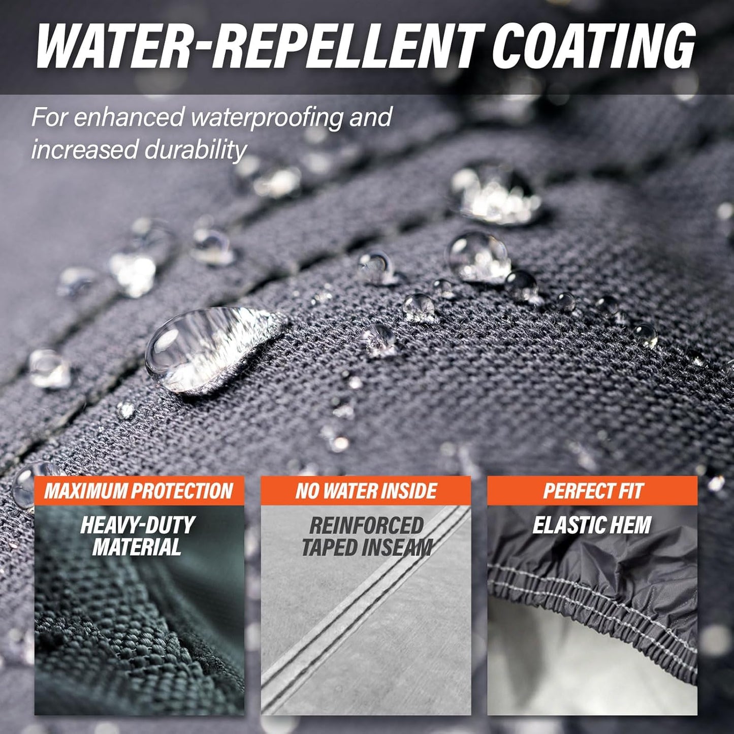 Supreme Full Car Cover - Semi Custom Fit for Orlando 2011-2018 SUV 4-Door | All-Weather Protection: Waterproof, Dustproof, Windproof, UV-Resistant | Includes Accessories