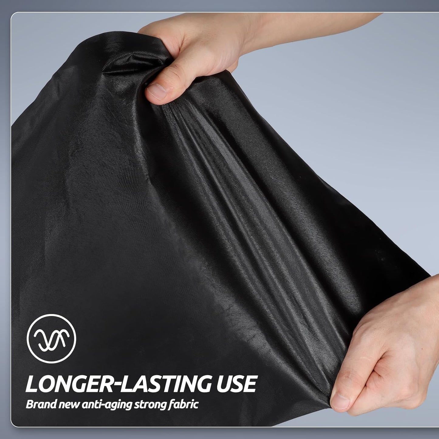 Migaven 6 Layers Car Cover Custom Fit for Jeep Wrangler 2 Door 1987-2025 JK JL CJ YJ TJ, Waterproof Full Exterior Cover Rain Sun Protection with Door Zipper & Inner Cotton