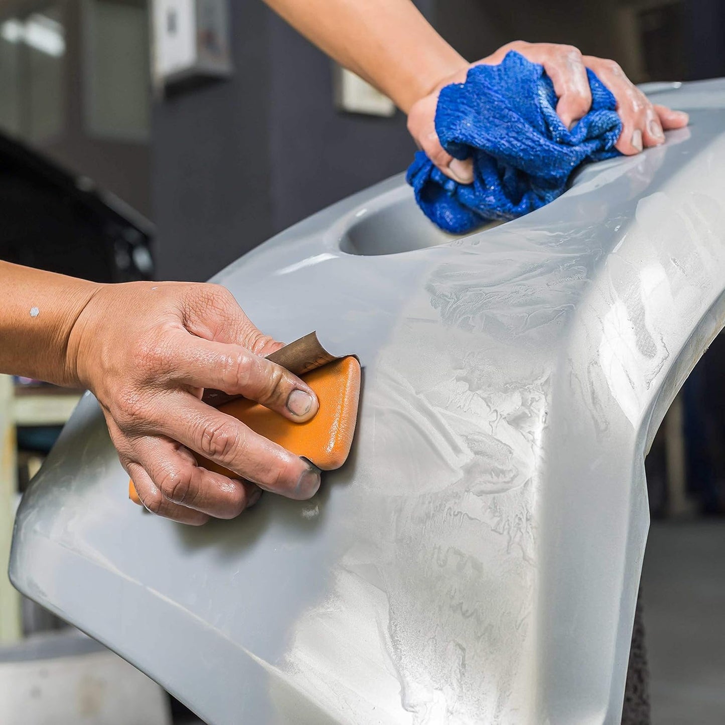 Dura-Gold Premium 80 Grit Wet or Dry Sandpaper Sheets, 5-1/2" x 9", Box of 15 - Coarse-Cut Sanding, Detailing, Polishing Automotive, Woodworking Wood Furniture, Metal Finishing, Hand Sand Block Sander