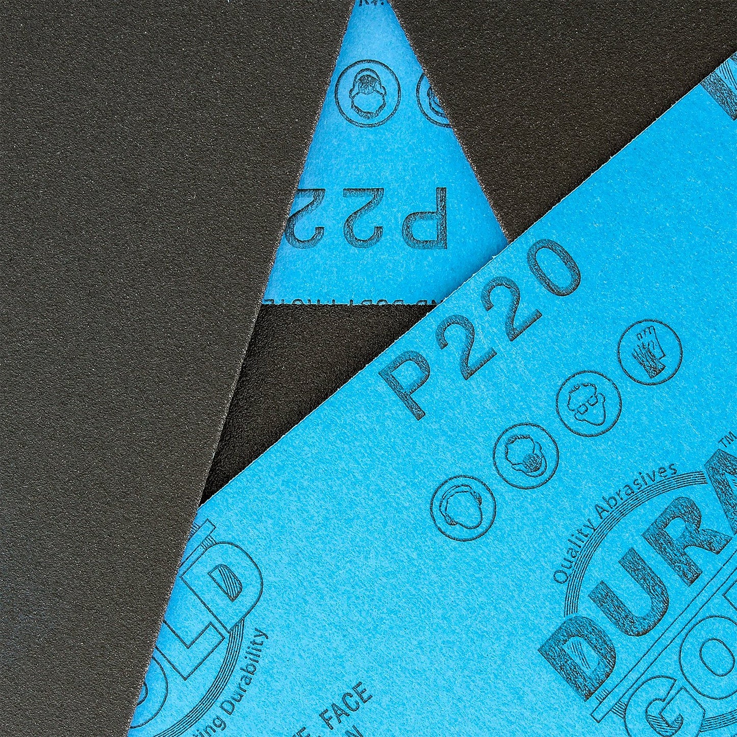 Dura-Gold Premium 220 Grit Wet or Dry Sandpaper Sheets, 5-1/2" x 9", Box of 25 - Medium-Cut Sanding, Detailing, Polishing Automotive, Woodworking